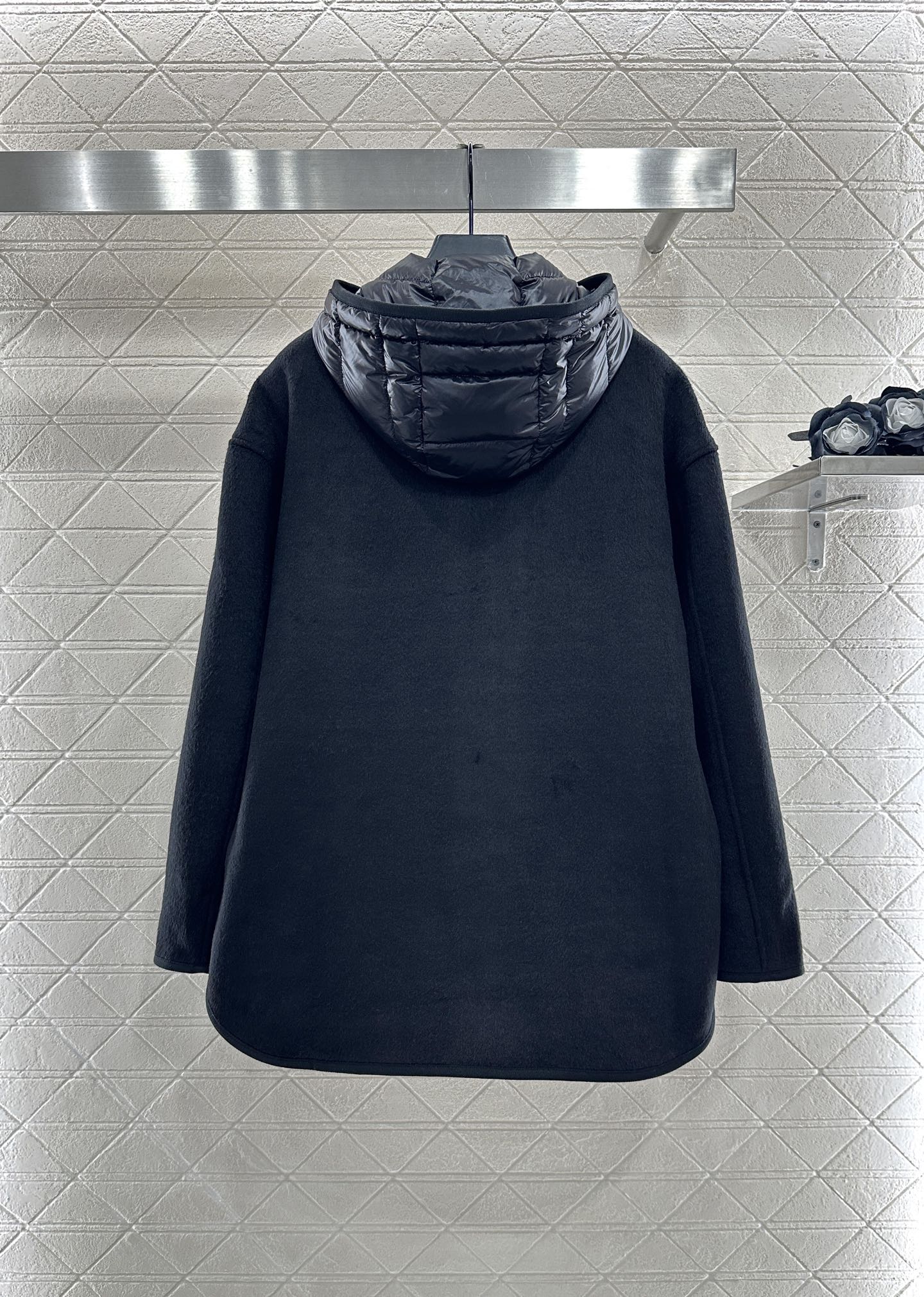 25fw Two piece hooded down jacket set