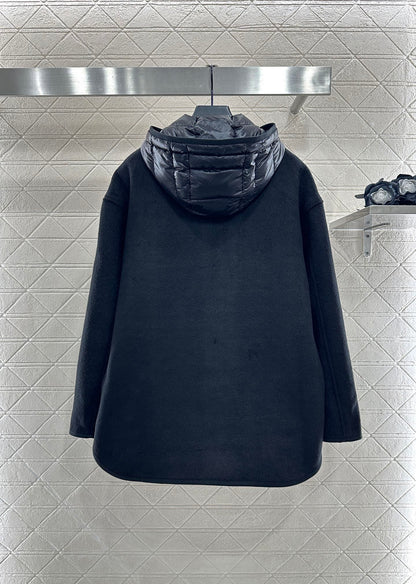 25fw Two piece hooded down jacket set