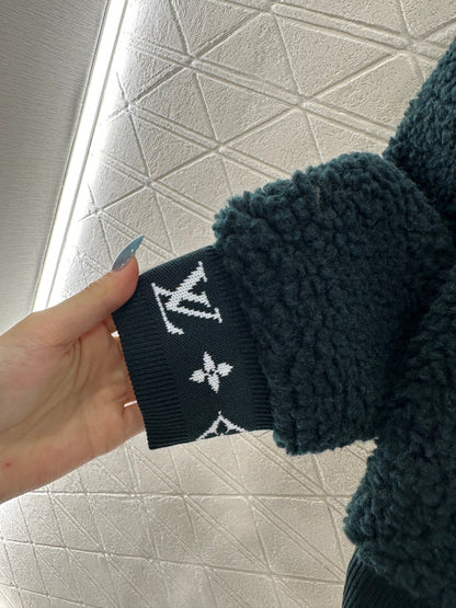 25fw Teddy plush zipper jacket