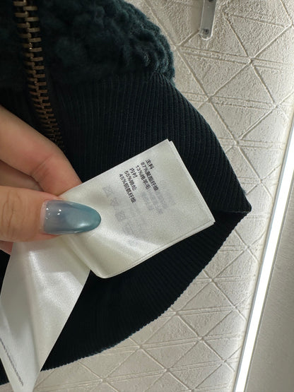 25fw Teddy plush zipper jacket