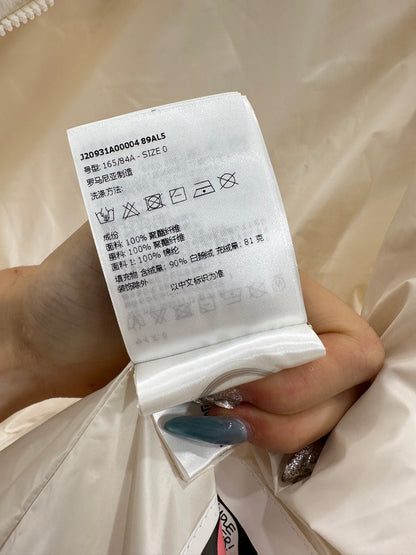 25fw Standing collar down vest