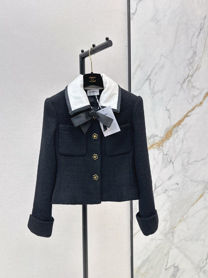 25fw Contrasting lapel jacket