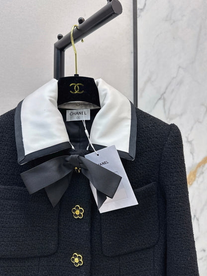 25fw Contrasting lapel jacket