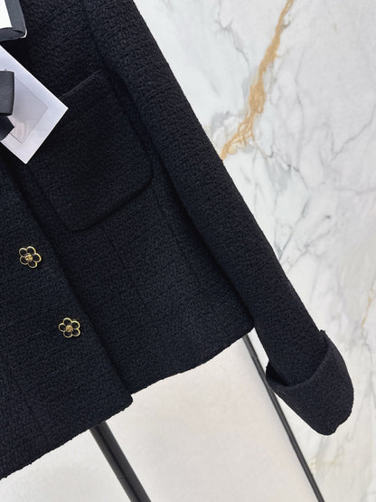 25fw Contrasting lapel jacket