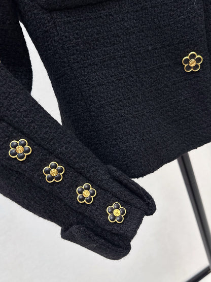 25fw Contrasting lapel jacket