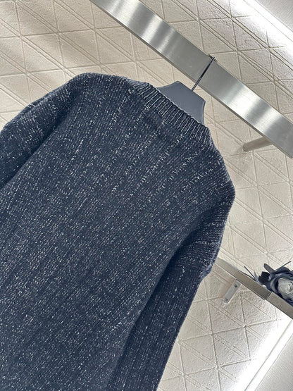 25fw Plush Double C Knitted Cardigan