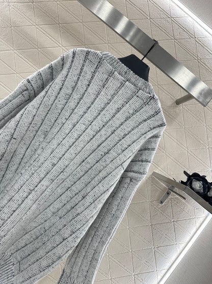 25fw Plush Double C Knitted Cardigan