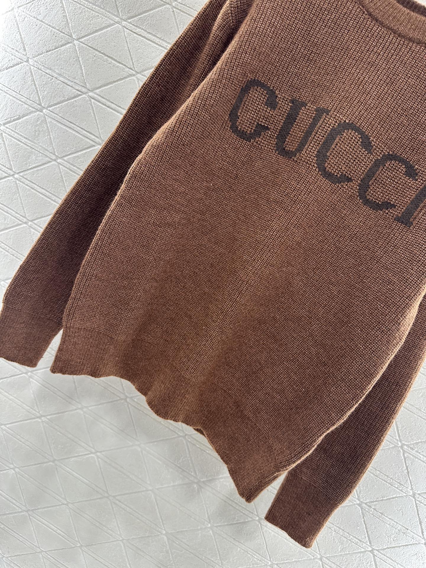 25fw Simple letter pullover sweater