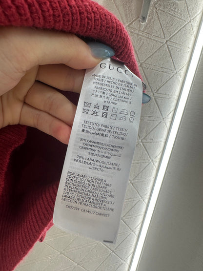 25fw Simple letter pullover sweater