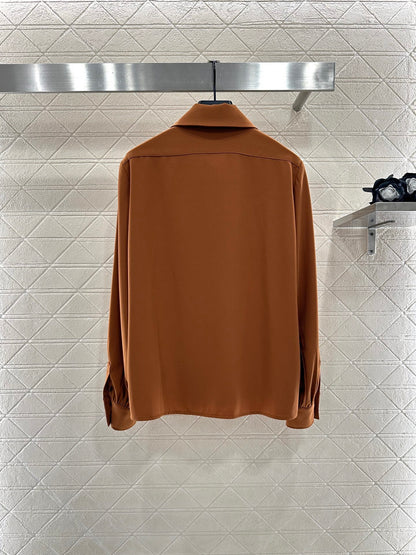 25fw Butterfly bow ribbon shirt and pants set