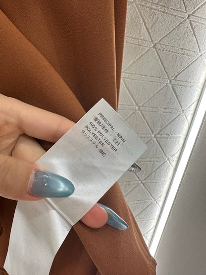 25fw Butterfly bow ribbon shirt and pants set