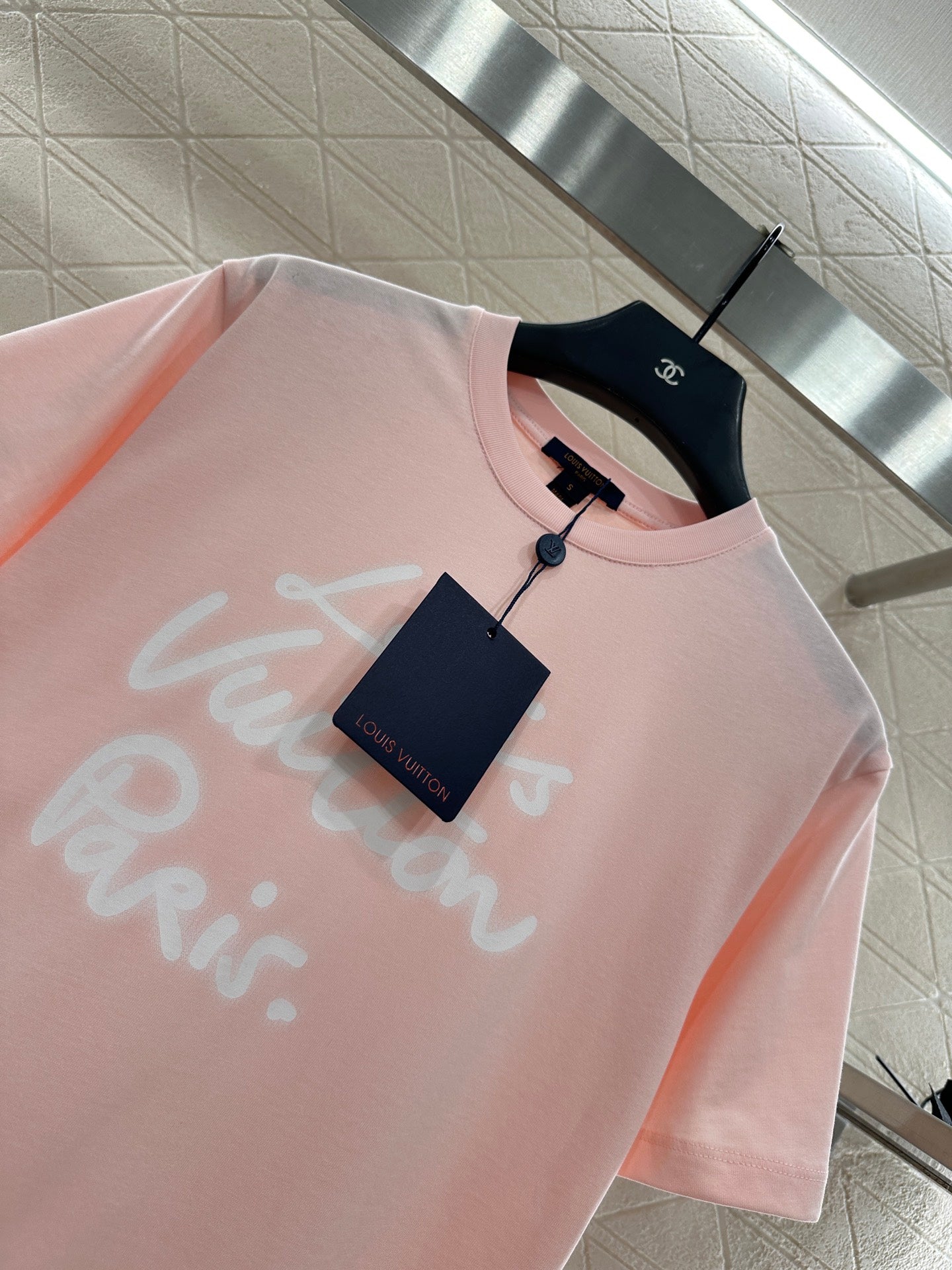 25fw Round neck printed T-shirt