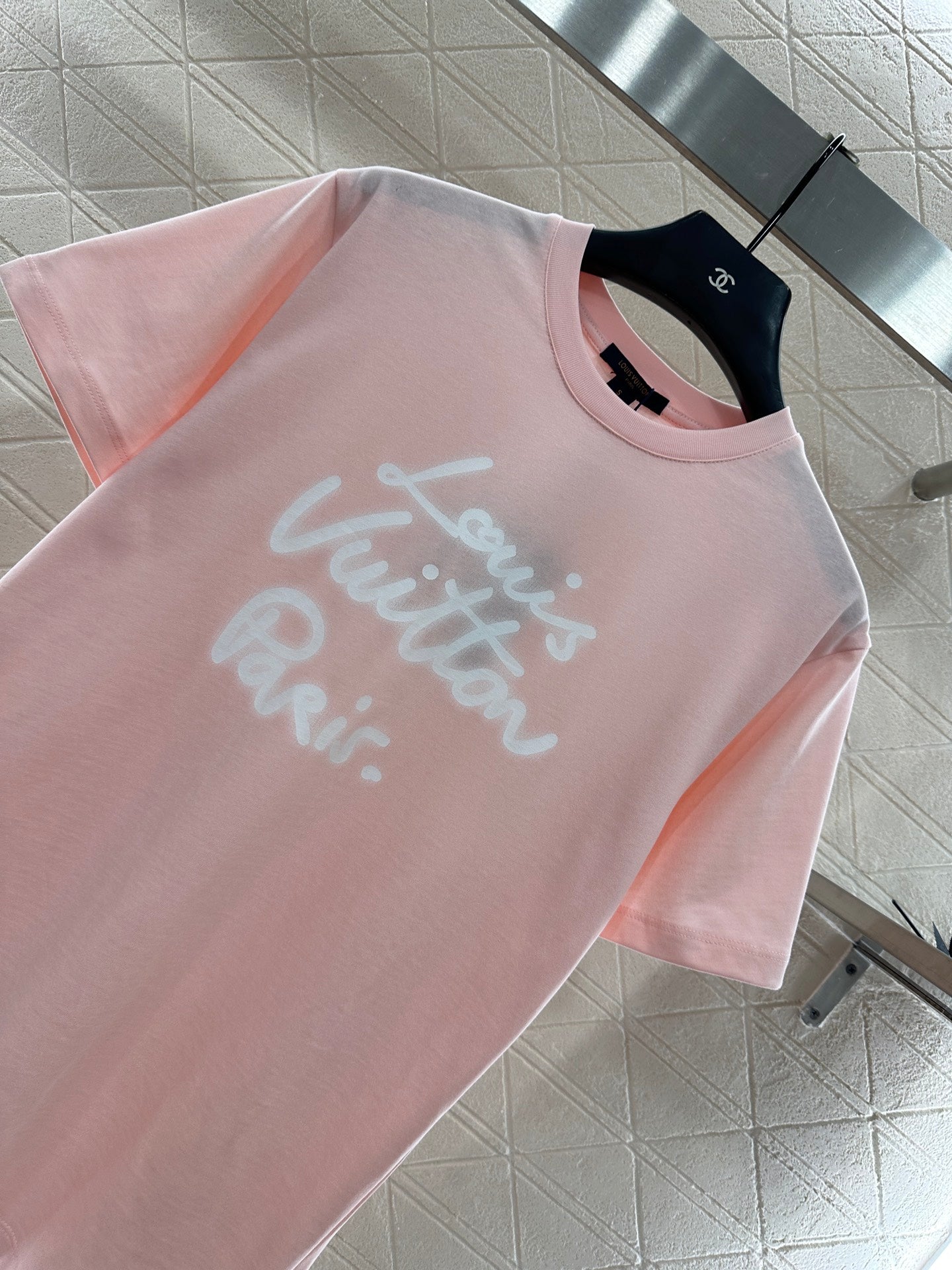 25fw Round neck printed T-shirt