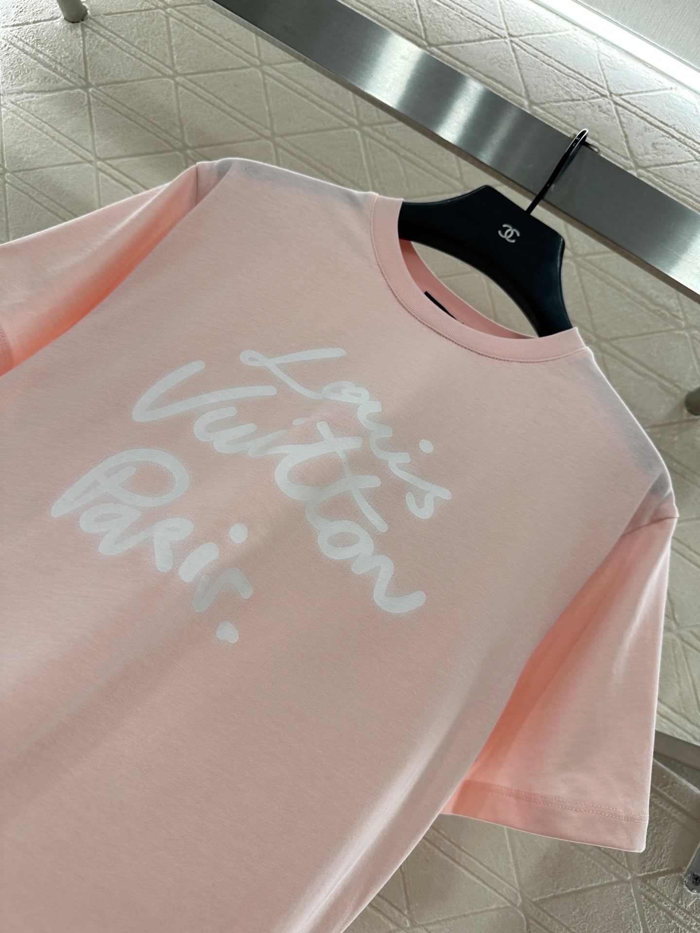 25fw Round neck printed T-shirt