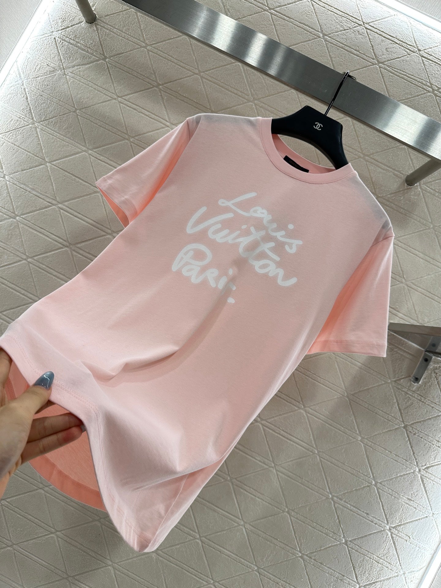 25fw Round neck printed T-shirt