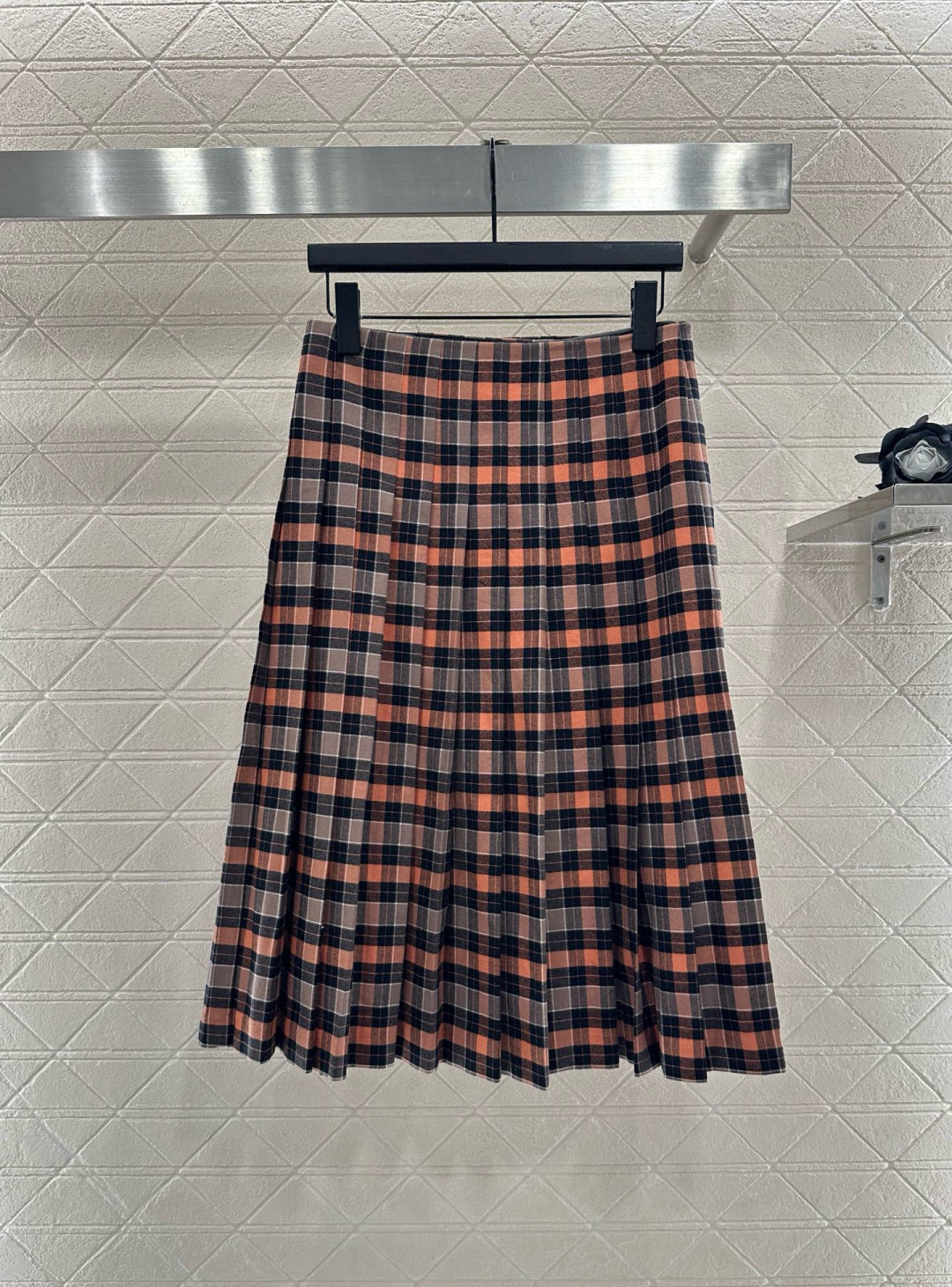 25fw Plaid skirt