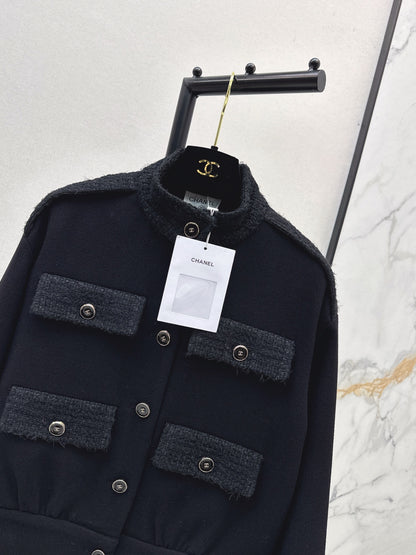 25fw Wool jacket with contrasting pockets