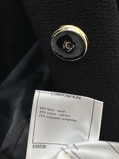 25fw Wool jacket with contrasting pockets