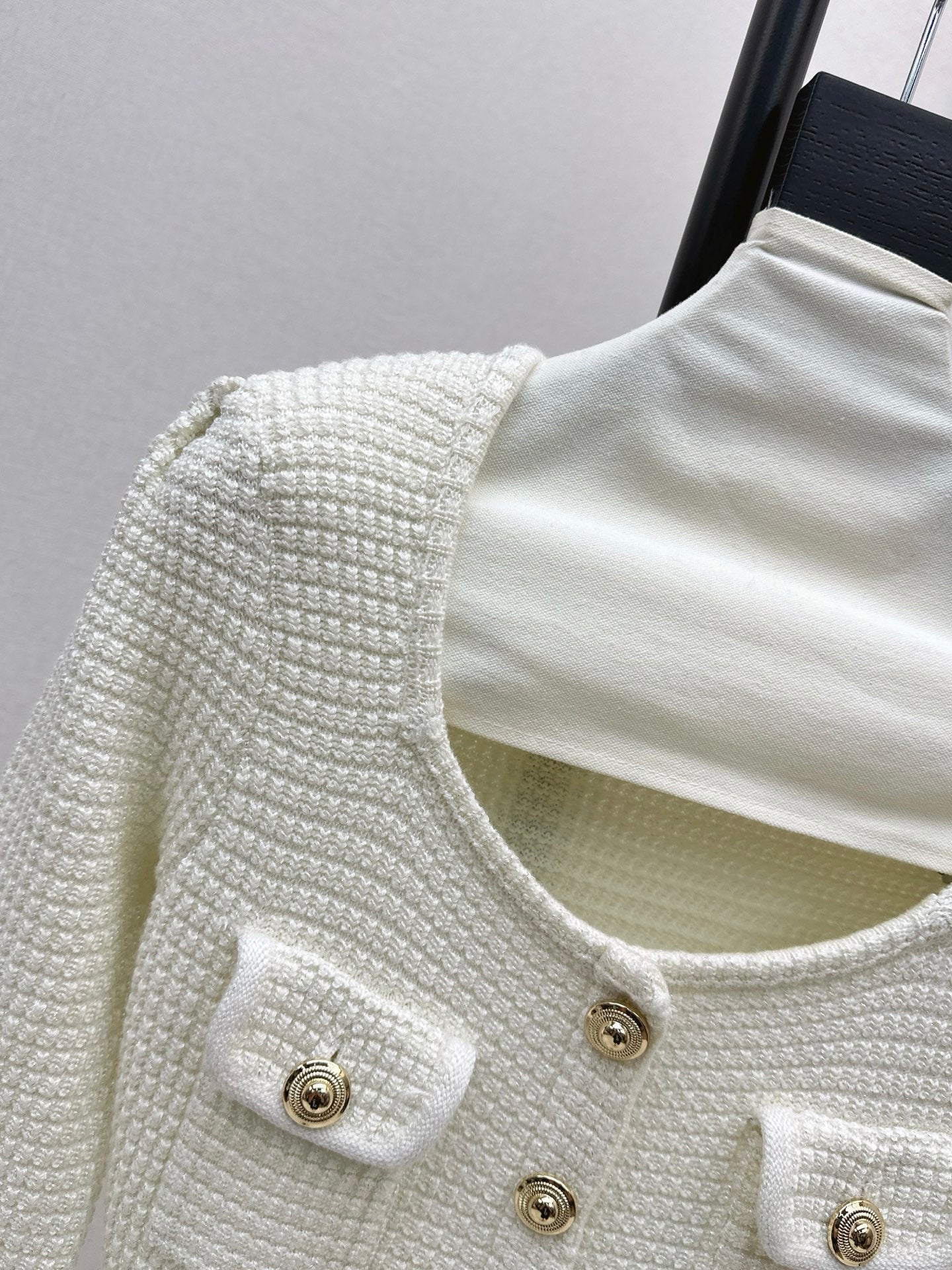 25fw Fake two-piece dress with wrapped buttocks