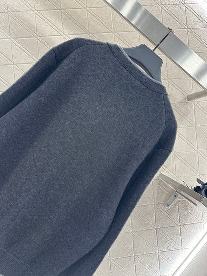 25fw Two contrasting fake cardigans