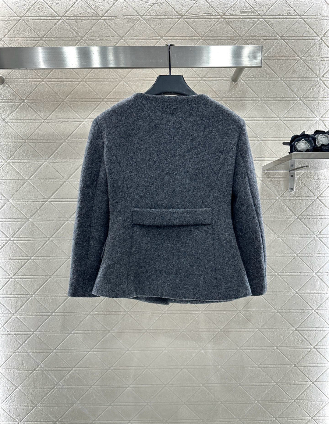 25fw Wool woolen coat short skirt set