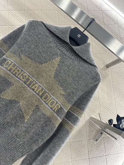 25fw Collar knit pullover sweater