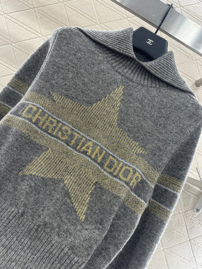 25fw Collar knit pullover sweater