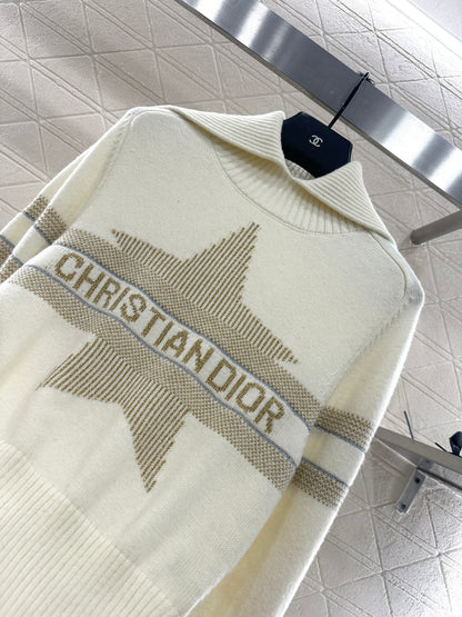 25fw Collar knit pullover sweater