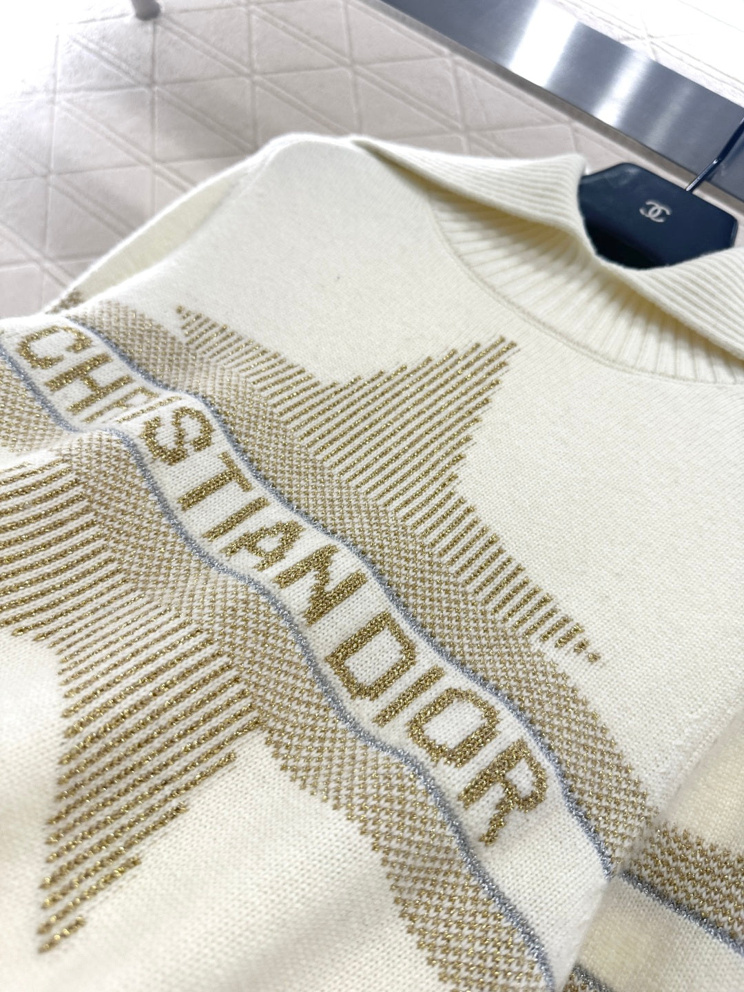 25fw Collar knit pullover sweater