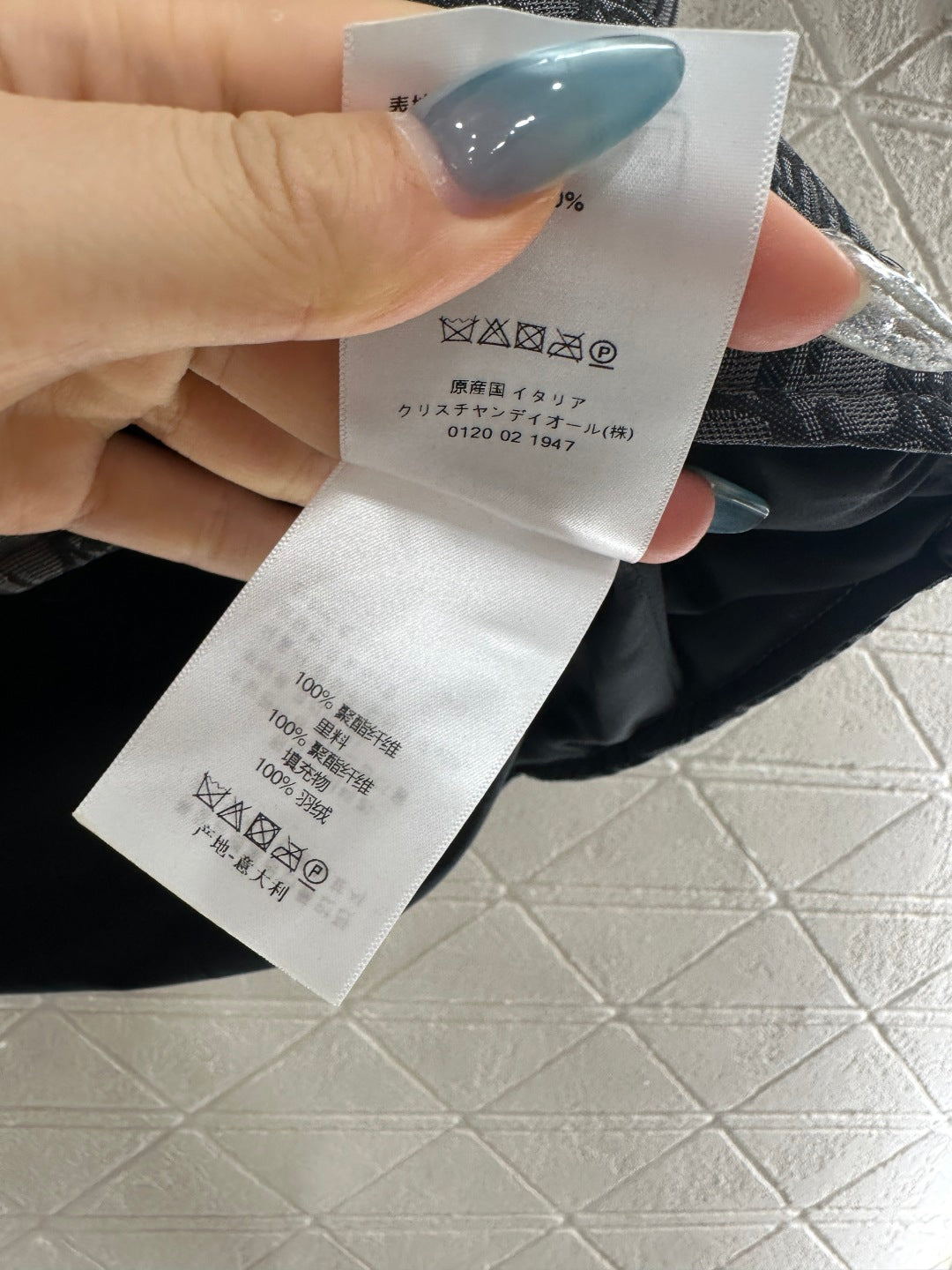 25fw Stand up collar jacquard down vest