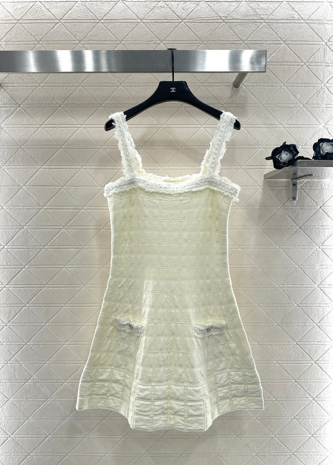 25fw Knitted camisole skirt