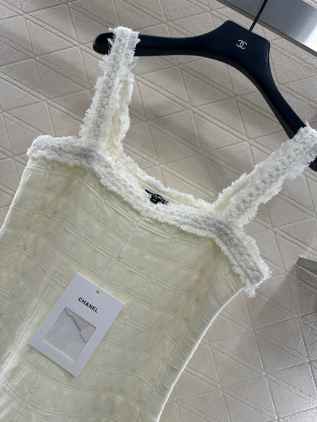 25fw Knitted camisole skirt