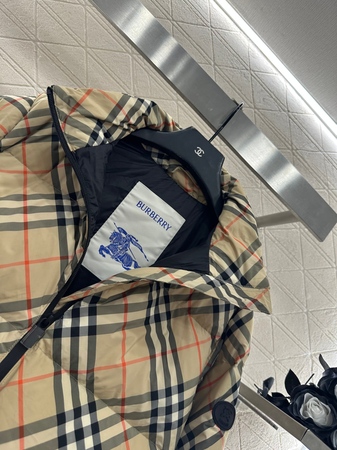 25fw Hidden detachable hooded down jacket