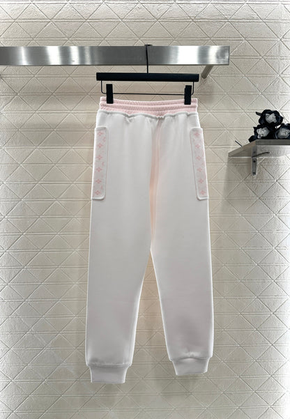 25fw Hooded Jacquard Coat Pants Set