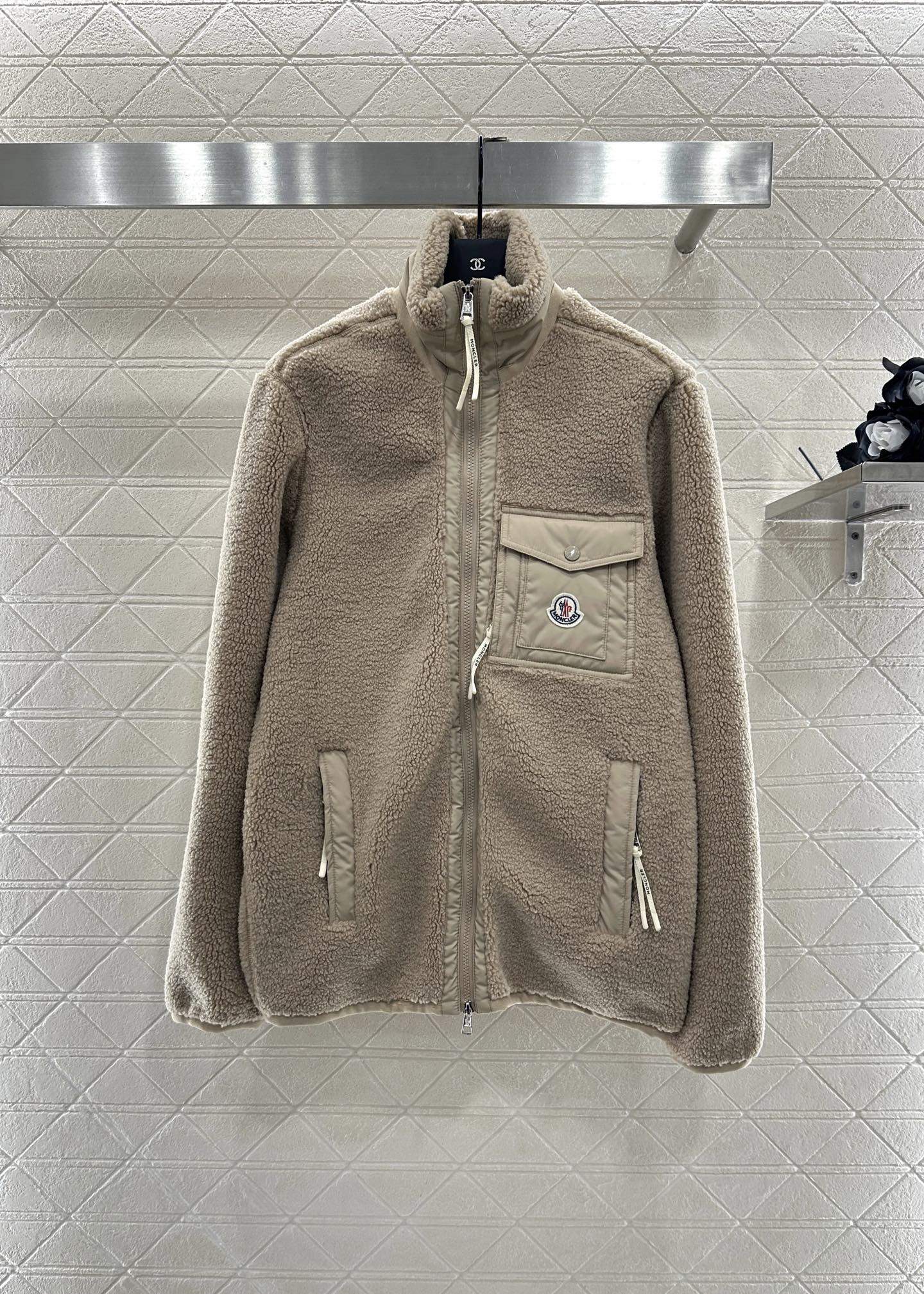 25fw Teddy plush cotton jacket