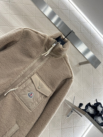 25fw Teddy plush cotton jacket