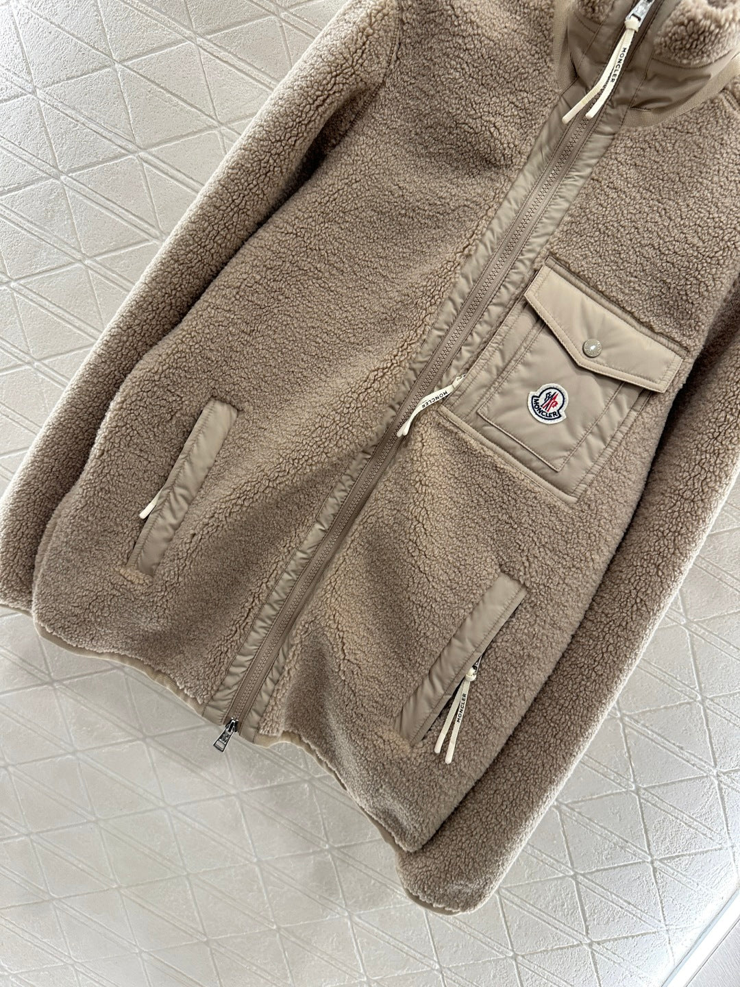 25fw Teddy plush cotton jacket