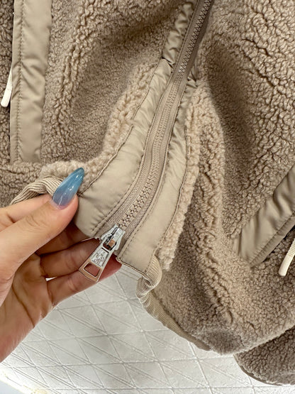 25fw Teddy plush cotton jacket