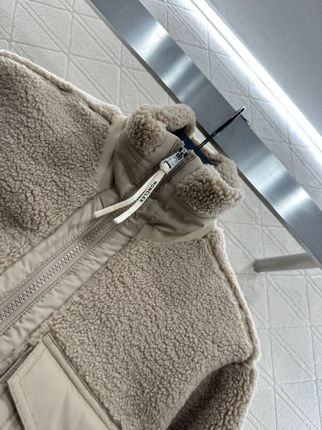 25fw Teddy plush cotton jacket