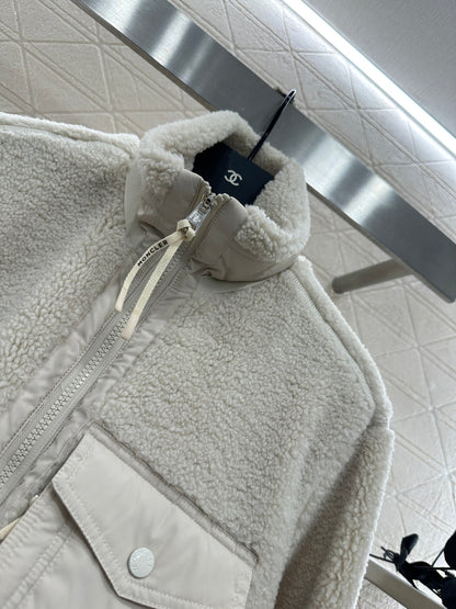 25fw Teddy plush cotton jacket
