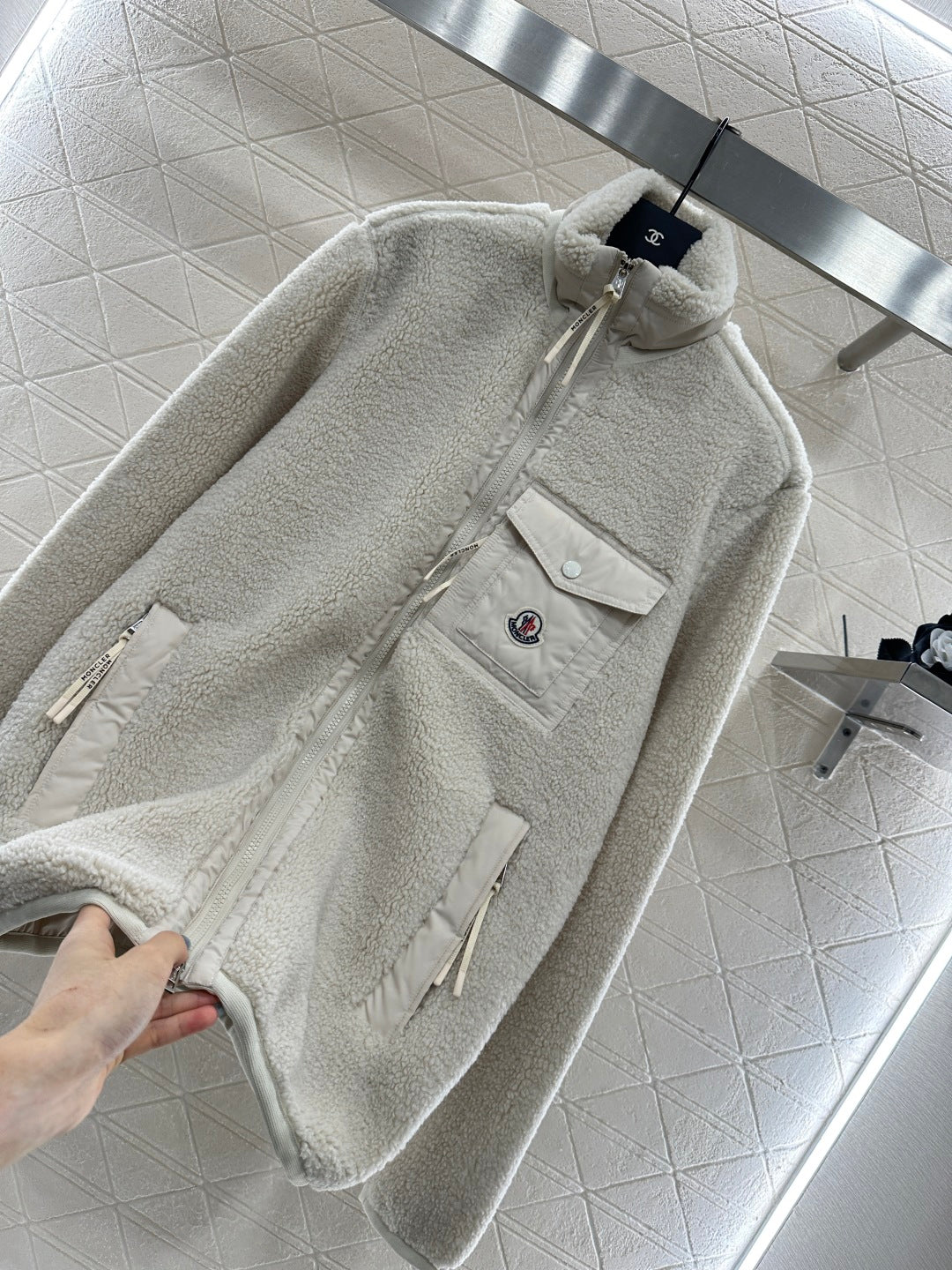 25fw Teddy plush cotton jacket