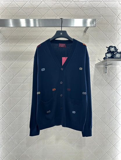 25fw Letter pocket cardigan