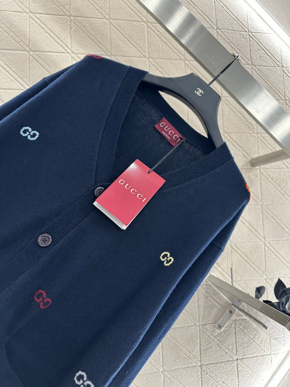 25fw Letter pocket cardigan