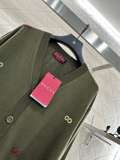 25fw Letter pocket cardigan