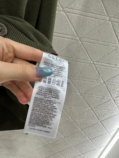 25fw Letter pocket cardigan