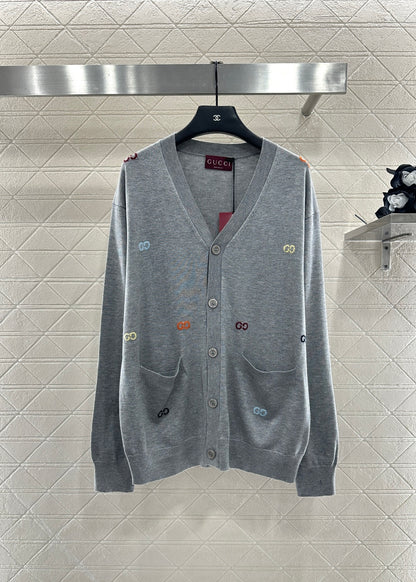 25fw Letter pocket cardigan