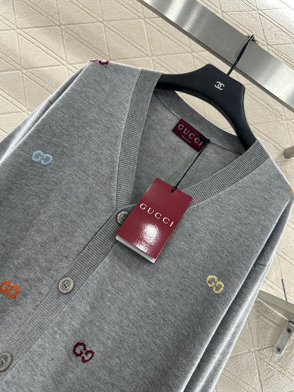 25fw Letter pocket cardigan