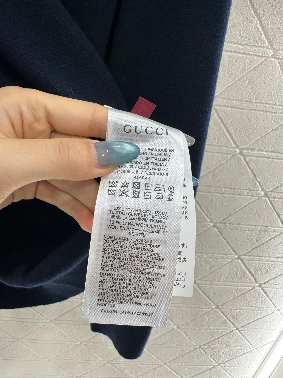 25fw Hooded letter knitted top