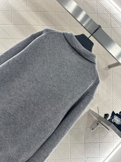 25fw Collar knit cardigan