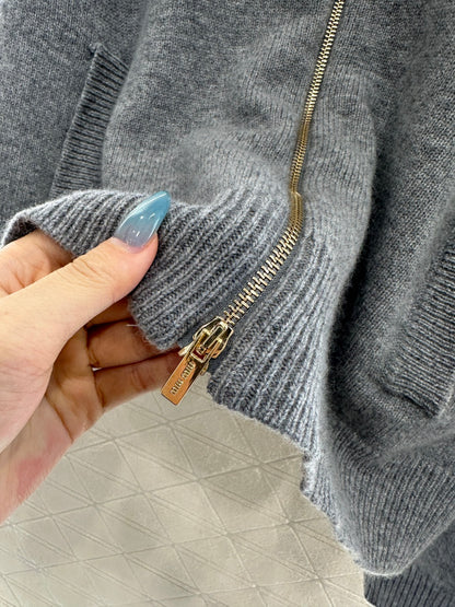 25fw Collar knit cardigan